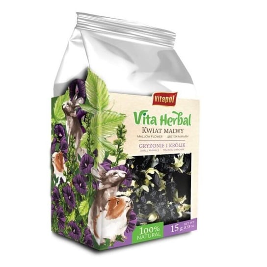 Vitapol Vita Herbal Kwiat Malwy - Zioła Dla Gryzoni I Królików 15G Vitapol
