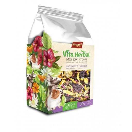 Vitapol Vita Herbal Mix Kwiatowy 50g Gryzoń I Królik Vitapol