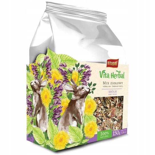 Vitapol Vita Herbal Mix Ziołowy Dla Królików 150G Vitapol