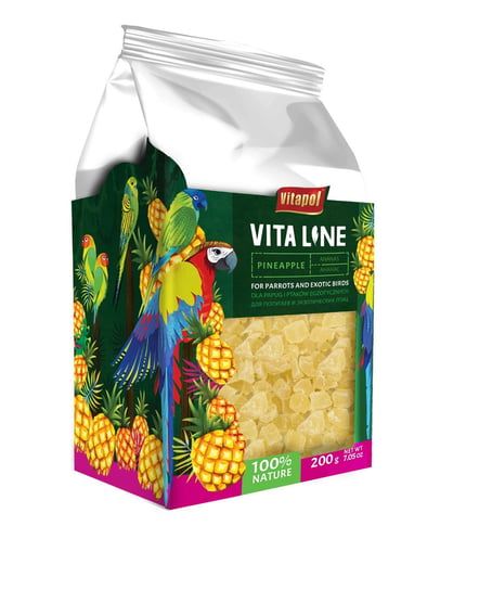 VITAPOL  Vitaline Ananas dla papug 200g Vitapol