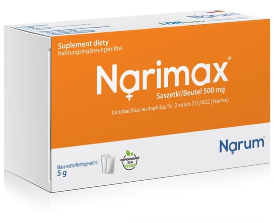 Vitaway, suplement diety Narine Narimax, 10 saszetek Narum