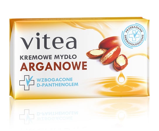 Vitea, mydło kremowe arganowe, 100 g Vitea