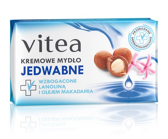 Vitea, mydło kremowe jedwabne, 100 g Vitea