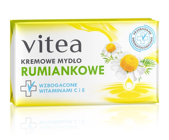 Vitea, mydło kremowe rumiankowe, 100 g Vitea