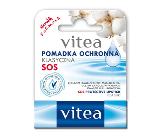 Vitea, pomadka ochronna klasyczna, 4, 9 g Vitea