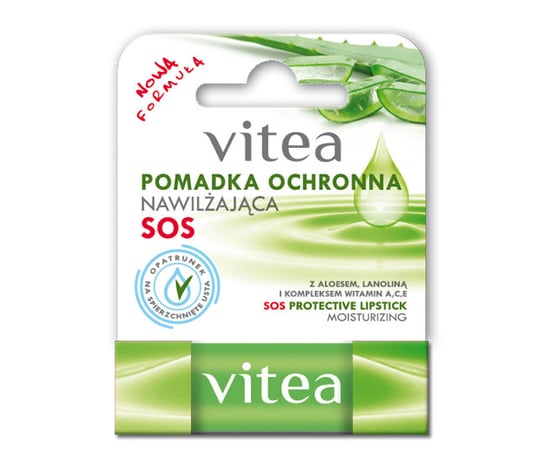 Vitea, pomadka ochronna nawilżająca, 4, 9 g Vitea