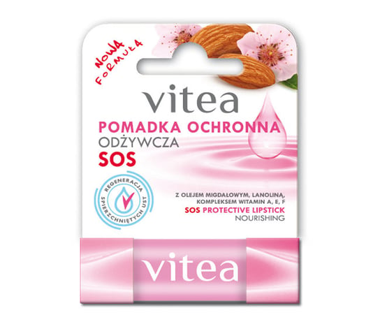 Vitea, pomadka ochronna odżywcza, 4, 9 g Vitea