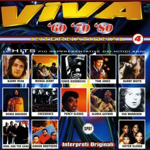 Viva '60 '70 '80 International Vol.4 Audiocd Italian Import Various Artists