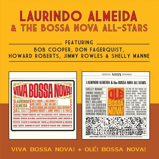 Viva Bossa Nova / Ol Bossa Nova CD Remastered Almeida Laurindo, Manne Shelly, Cooper Bob, Shank Bud, Rowles Jimmy