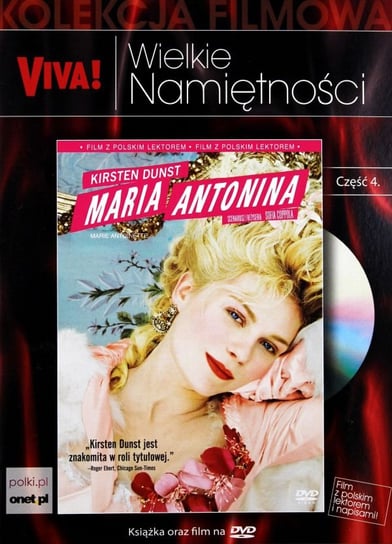 Viva! Kolekcja Wielkie Namiętności 04: Maria Antonina (booklet) Coppola Sofia