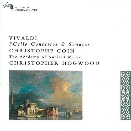 Vivaldi: 3 Cello Concertos & Sonatas Christophe Coin, Academy of Ancient Music, Christopher Hogwood