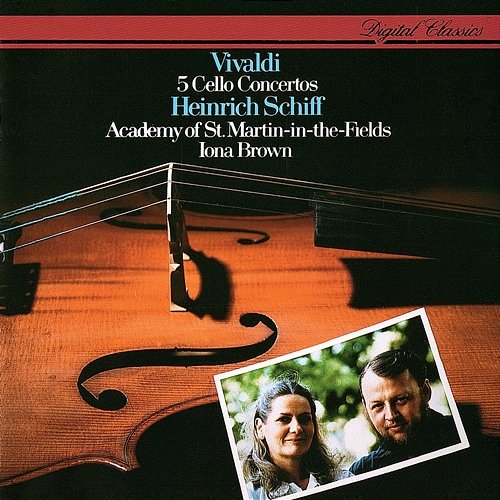 Vivaldi: 5 Cello Concertos Heinrich Schiff, Academy of St Martin in the Fields, Iona Brown