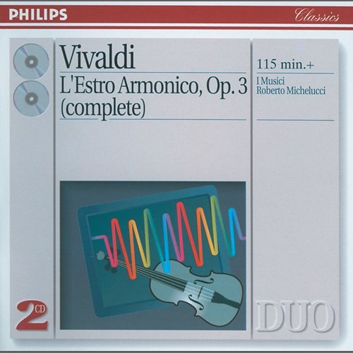 Vivaldi: 12 Concertos, Op. 3 - "L'estro armonico" / Concerto No. 6 in A minor for solo violin, RV356 - 2. Largo Roberto Michelucci, I Musici