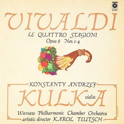 Violin Concerto No. 3 in F Major, Op. 8 RV 293 "L'autunno": I. Allegro Konstanty Andrzej Kulka, Warsaw Philharmonic Chamber Orchestra