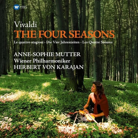 Vivaldi. The Four Seasons Wiener Philharmoniker, Von Karajan Herbert, Mutter Anne-Sophie