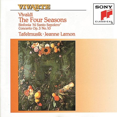 Vivaldi: The Four Seasons, Sinfonia in B Minor, RV 169 & Concerto for 4 Violins & Cello in B Minor, RV 580 Tafelmusik