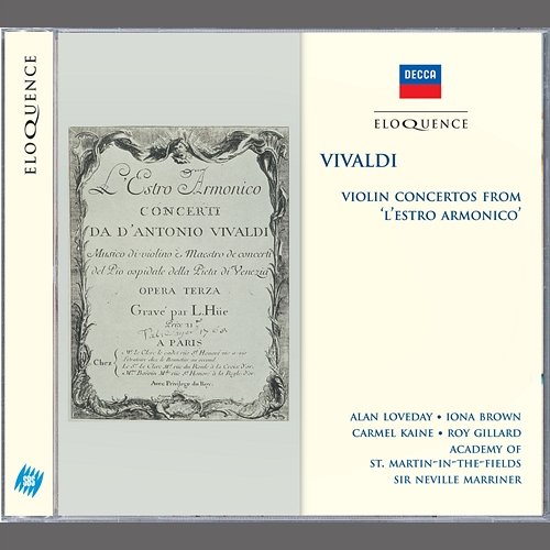 Vivaldi: Violin Concertos from "L'Estro Armonico" Academy of St Martin in the Fields, Sir Neville Marriner