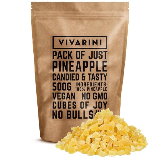 Vivarini – Ananas kandyzowany 0,5 kg Vivarini