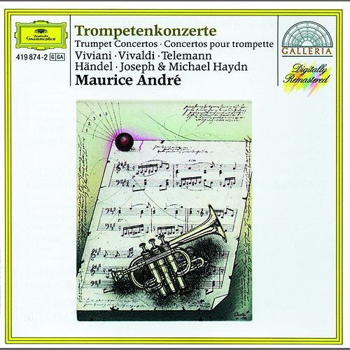 Viviani: Sonata prima for Trumpet and Continuo - II. (Allegro) Maurice André, Hedwig Bilgram