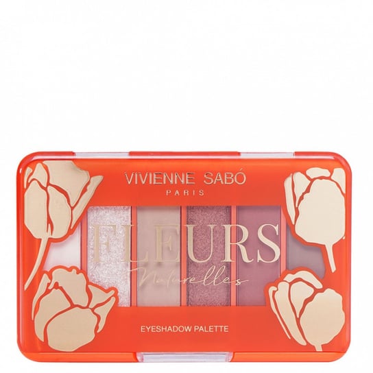 Vivienne Sabó, Fleurs Naturelles Eyeshadow Palette No.02 Tulipe (5 G) Vivienne Sabó