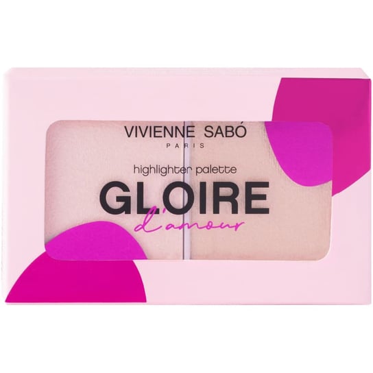 Vivienne Sabó, Highlighter Palette Gloire D'amour No.02 Peach (6 G) Vivienne Sabó