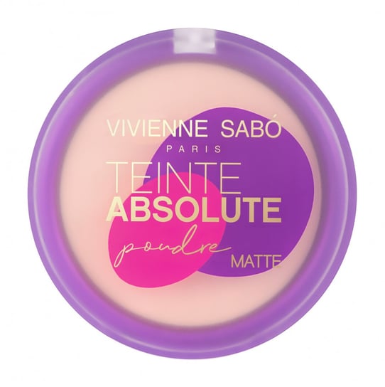 Vivienne Sabó, Teinte Absolute Matte Powder No.01 Pink Beige (6 G) Vivienne Sabó