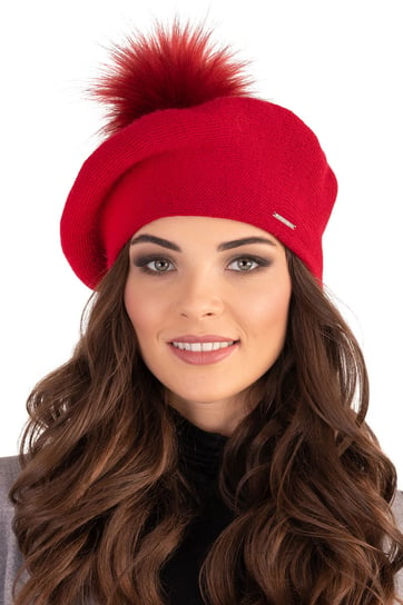 Vivisence 7035 Czerwony Uni Nakrycie Głowy Beret Vivisence