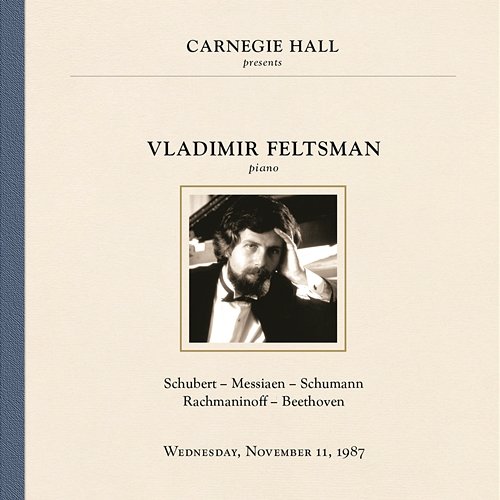 Vladimir Feltsman at Carnegie Hall, New York City, November 11, 1987 Vladimir Feltsman