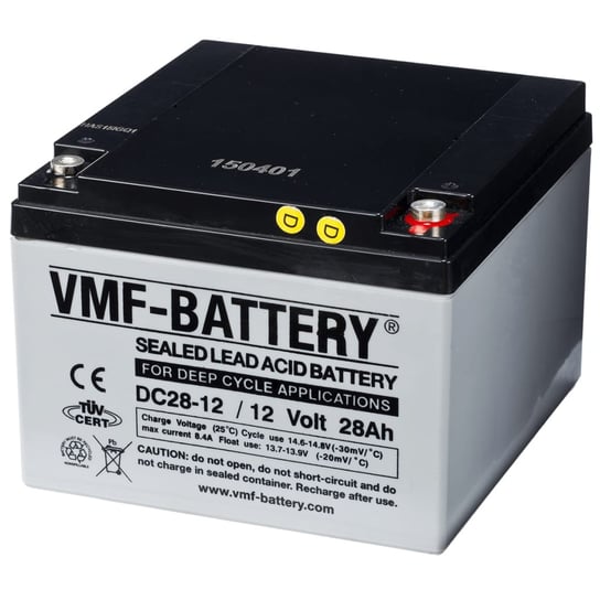 VMF AGM Akumulator głębokiego rozładowania 12 V, 28 Ah, DC28-12 VMF