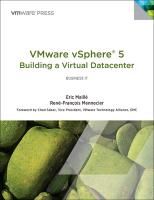 VMware VSphere 5 Maille Eric, Mennecier Rene-Francois