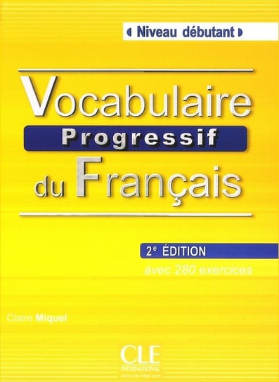 Vocabulaire Progressif du Francais Niveau debutant + CD Miquel Claire