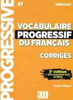 Vocabulaire progressif du français. Niveau débutant complet - 3ème édition. Corrigés + mp3-CD + Online Klett Sprachen Gmbh, Klett Ernst Sprachen Gmbh