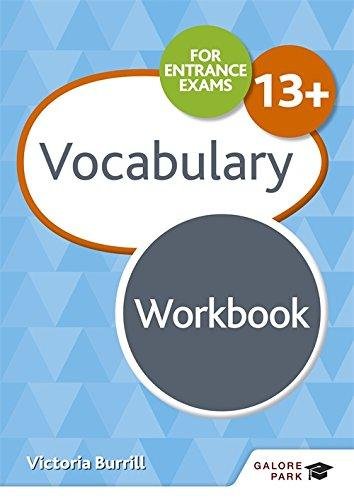 Vocabulary for Common Entrance 13+ Workbook Burrill Victoria