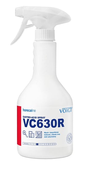 Voigt Gastro-Acid Spray Vc 630R 0,6L - Środek Do Dezynekcji I Mycia Lodówek Voigt