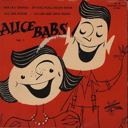 Vol. 1 Alice Babs