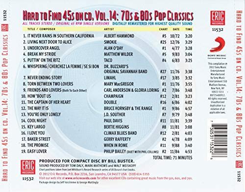 Vol.14-70s & 80s Pop Classics (Cd) Various Artists
