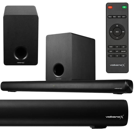 VolkanoX Hypersonic 2.1 Soundbar system+subwoofer Głośnik 120W Bluetooth Inna marka