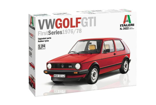 Volkswagen Golf Gti (First Series - 1976/78) 1:24 Italeri 3622 Italeri