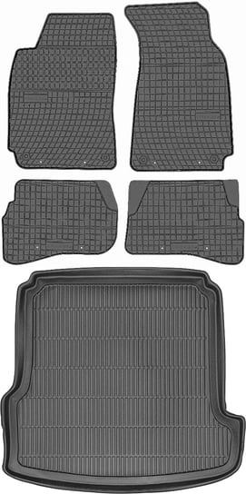 Volkswagen Passat B5 Kombi od 1997-2005r. Bagażnik MAX-DYWANIK 912309 + Dywaniki PRISMAT 1447 Max-Dywanik