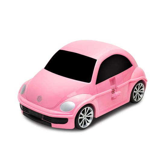 Volkswagen the Beetle - różowy - Walizka samochód Welly Ridaz Welly