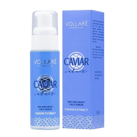 Vollare Caviar, Odżywcze Serum Do Twarzy, 30ml Vollare