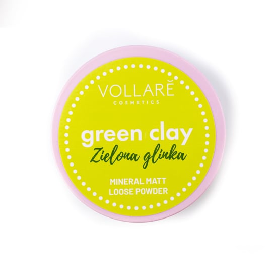 Vollare, Loose Powder With Green Clay puder sypki z glinką zieloną 6g Vollare