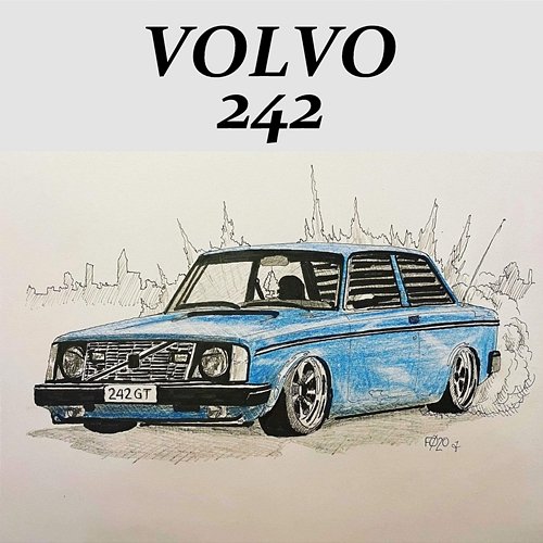 Volvo 242 Hjulspinn