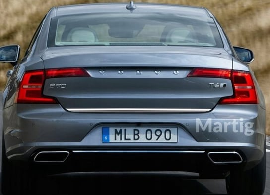 VOLVO S60 2016+ LISTWA CHROM na Klapę Bagażnik Martig