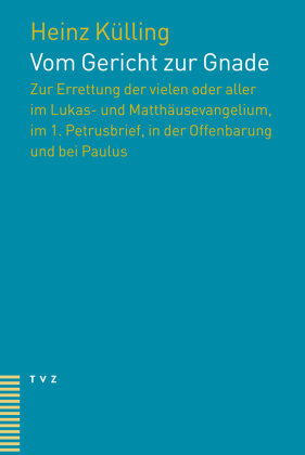 Vom Gericht zur Gnade TVZ Theologischer Verlag