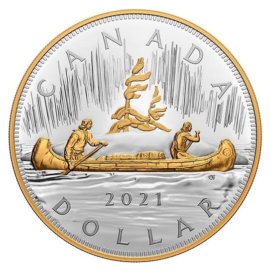 Voyageur Dollar - 1 kg srebra - wysyłka 24h! Mennica Skarbowa
