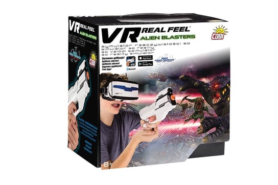 VRW Games, gra Blaster i Gogle VR Real Feel Alien Blaster VRW Games