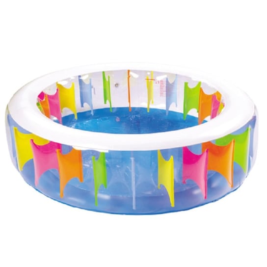VS, basen dziecięcy, pompowany, okrągły, Giant Rainbow, 190x50cm VS