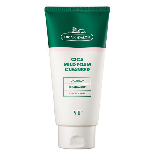 VT Cosmetic, Cica Mild Foam Cleanser, Pianka do mycia twarzy, 300ml VT Cosmetics