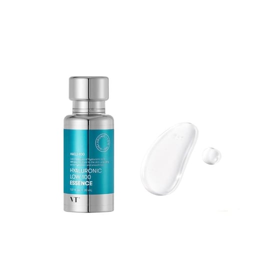 VT Cosmetics, Hyaluronic Low 100 Essence, nawilżające serum do twarzy, 30 ml VT Cosmetics